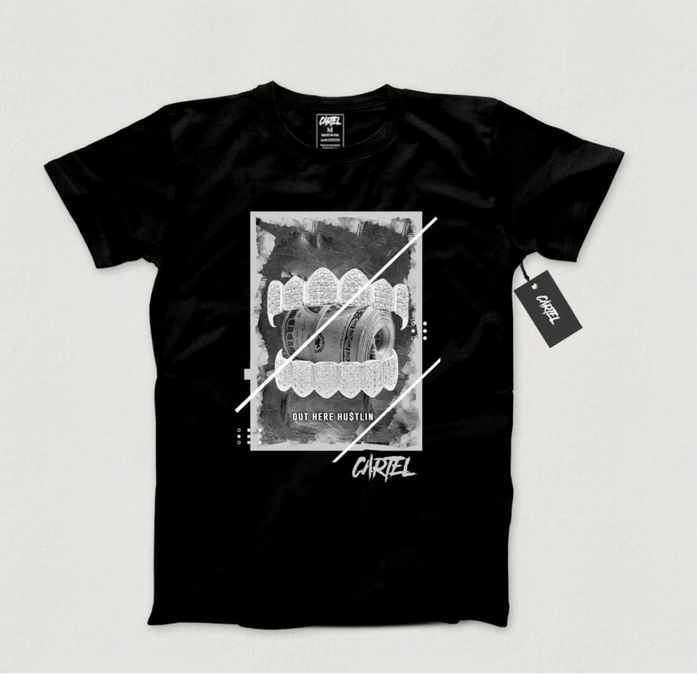 Cartel Brand Streetwear Mens Tee Shirt